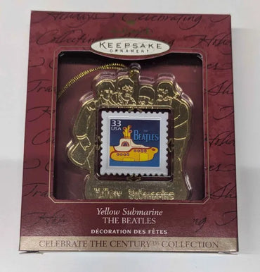 1999 Hallmark Keepsake Ornament: Celebrate the Century Collection - The Beatles Yellow Submarine (Used)