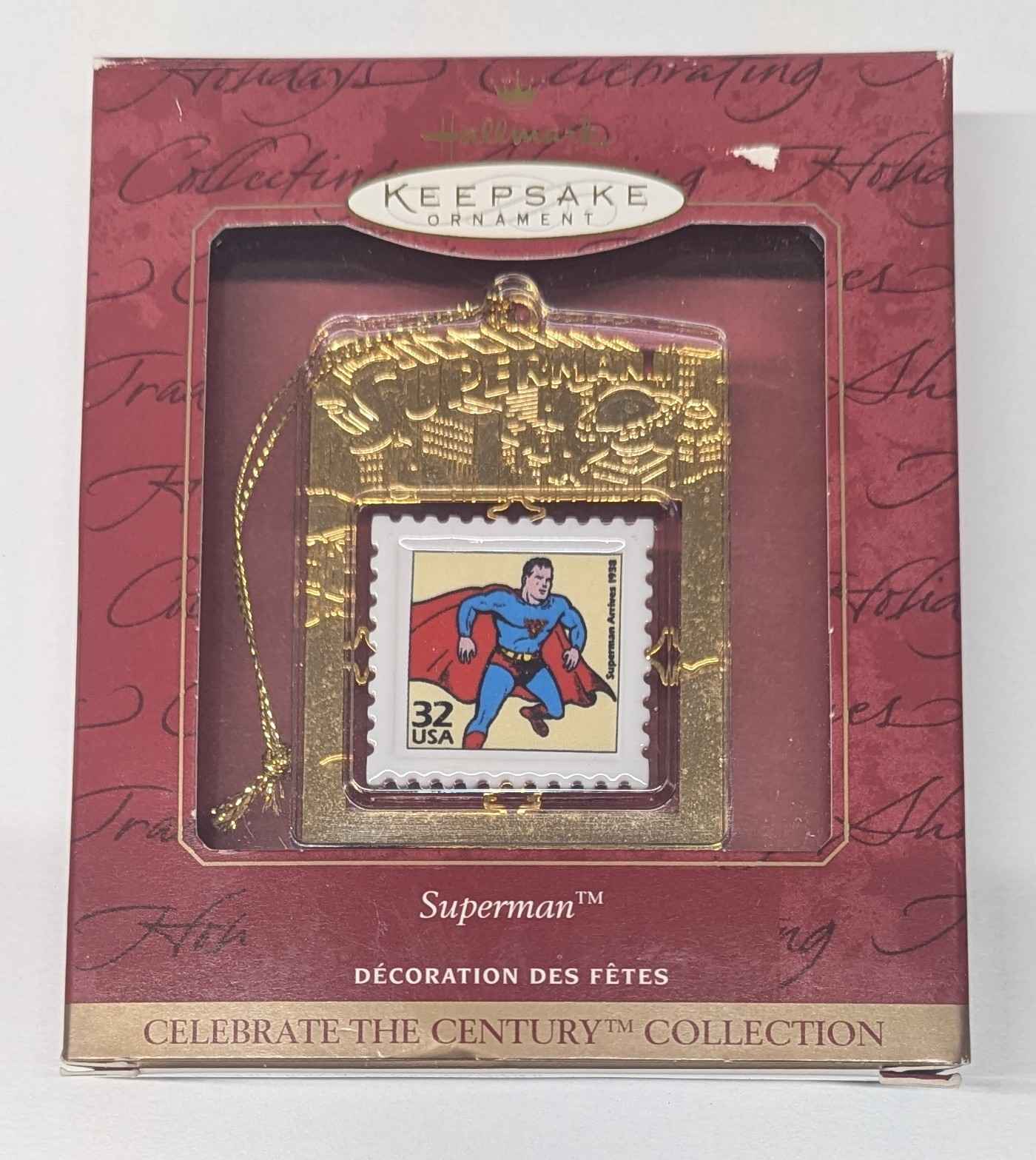 1999 Hallmark Keepsake Ornament: Celebrate the Century Collection - Superman (Used)