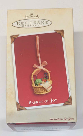 2003 Hallmark Keepsake Ornament: Basket of Joy (Used)