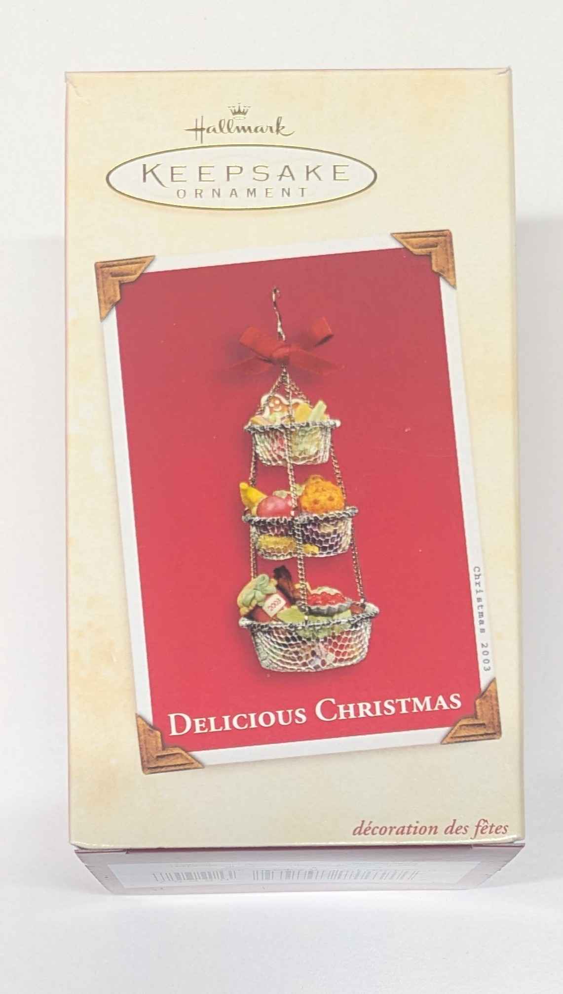 2003 Hallmark Keepsake Ornament: Delicious Christmas (Used)