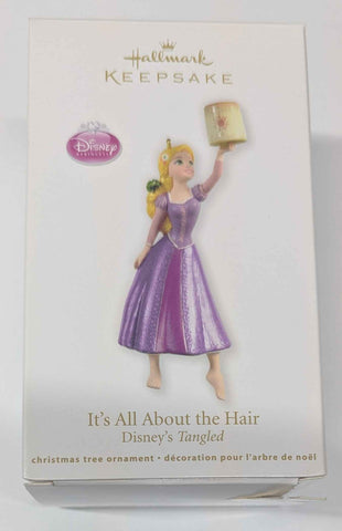 2012 Hallmark Keepsake Ornament: Disney's Tangled - It's All About the Hair (Used)