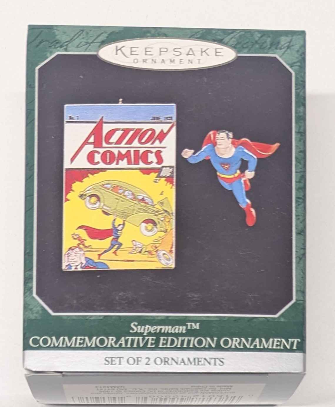 1998 Hallmark Keepsake Ornaments: Superman - Commemorative Edition Ornament