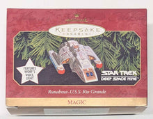1999 Hallmark Keepsake Ornament: Star Trek - Runabout-U.S.S. Rio Grande (Used)