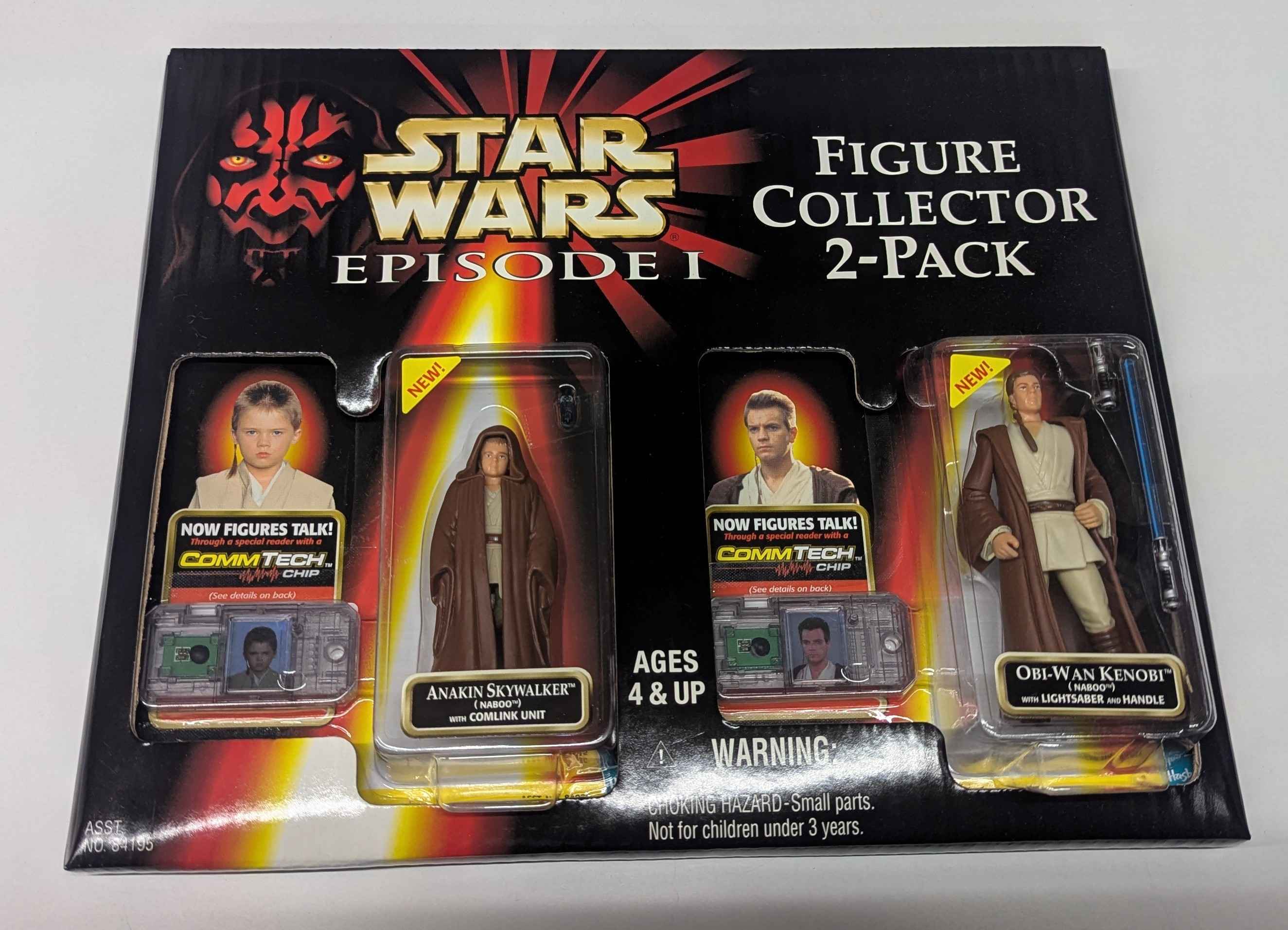 Star Wars Episode 1 Figure Collector 2-Pack: Anakin Skywalker & Obi-Wan Kenobi