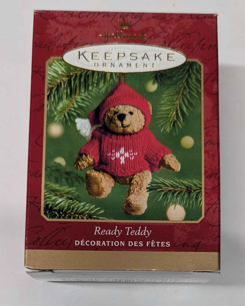 2001 Hallmark Keepsake Ornament - Ready Teddy