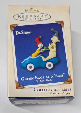 2002 Hallmark Keepsake Ornament: Collector's Series - Green Eggs and Ham