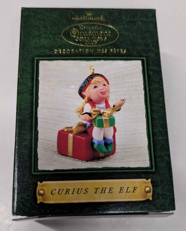 2002 Hallmark Keepsake Ornament: Collector's Club - Curius the Elf