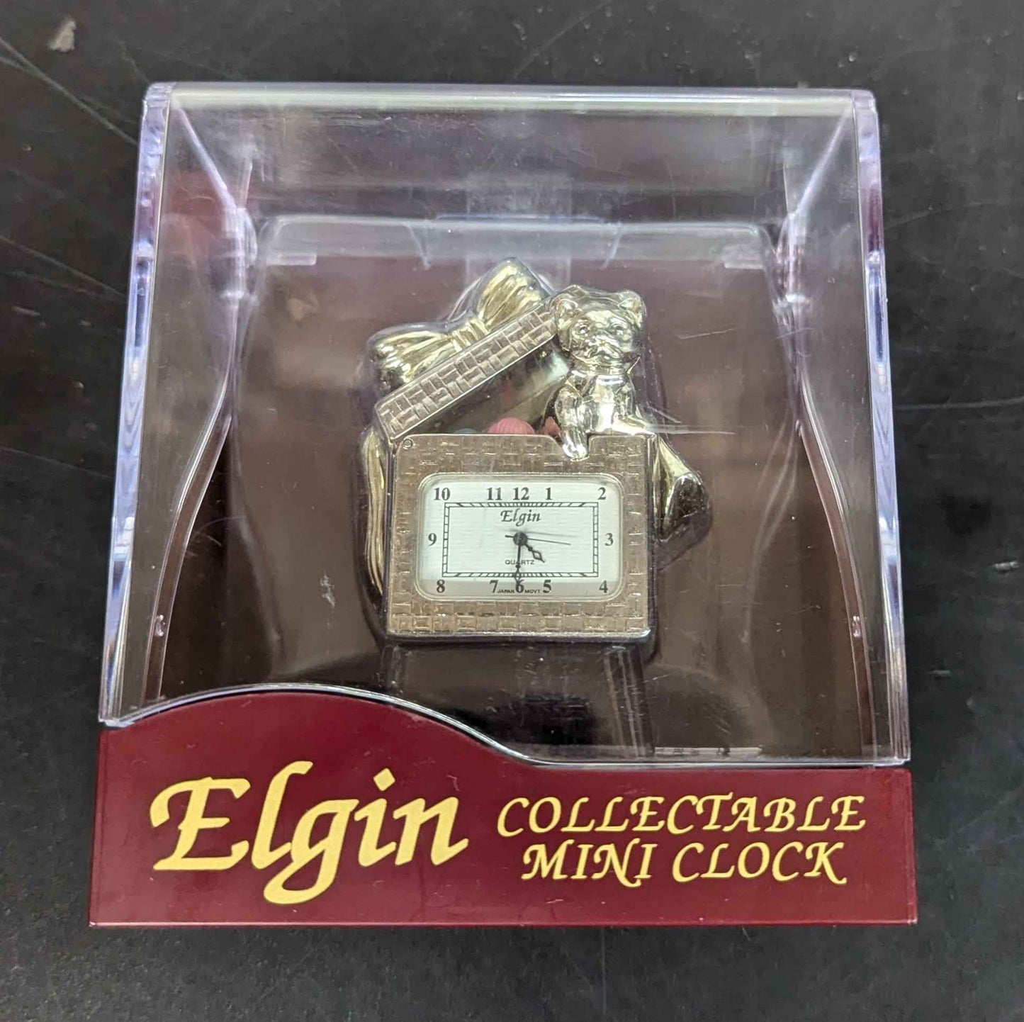 Elgin Collectible Mini Clock