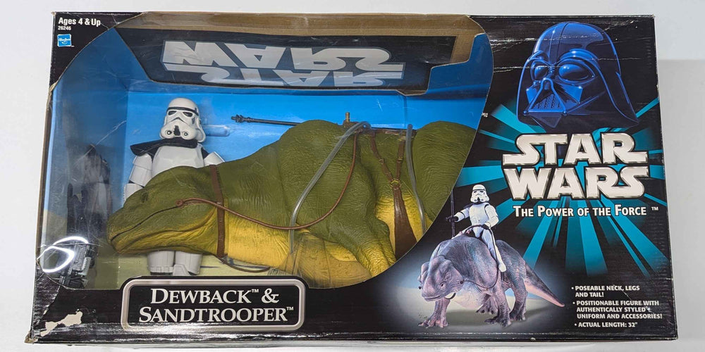 Hasbro 2000 Star Wars POTF Action Collection: Dewback & Sandtrooper