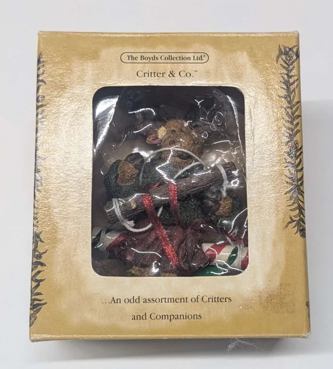 2003 Boyd's Collection Critter & Co Moose Troop Ornament (Used)