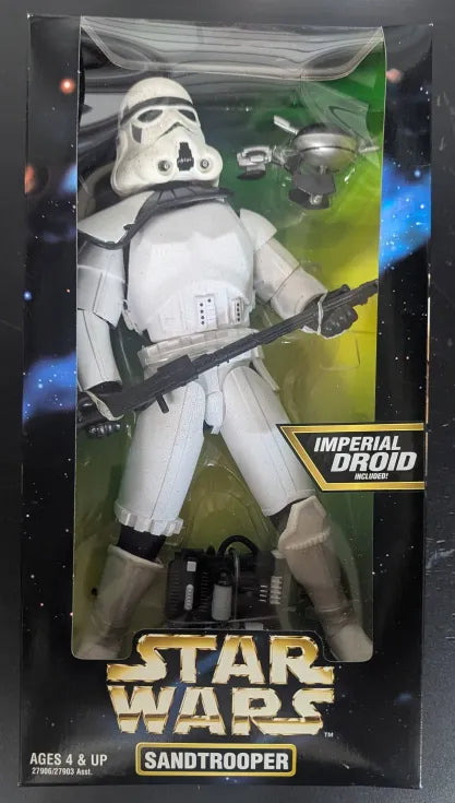 1997 Kenner Star Wars Action Collection Sandtrooper w/ Imperial Droid Action Figure