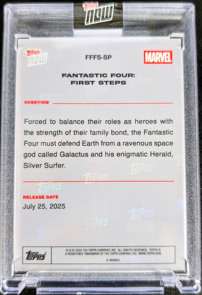 2025 Topps Now Marvel Fantastic Four: First Steps FFFS-SP