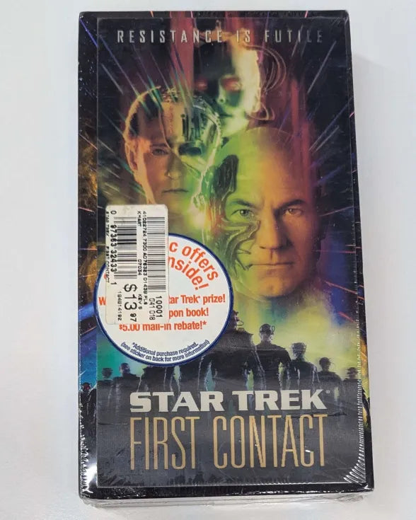 1997 Paramount Star Trek - First Contact VHS