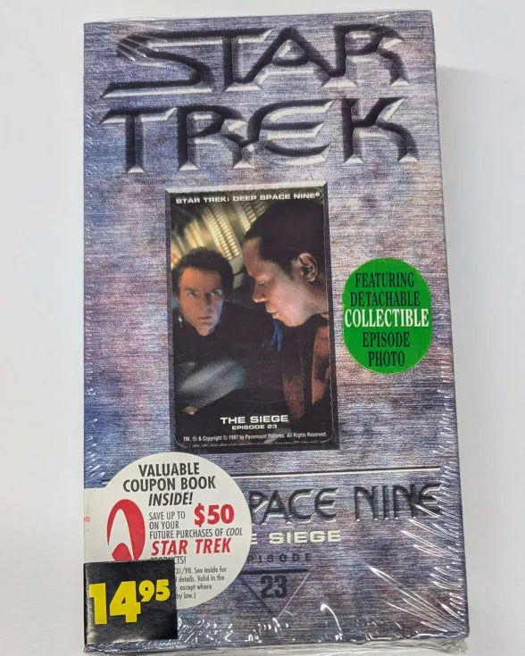 1997 Paramount Star Trek - Deep Space Nine Episode 23: The Siege VHS