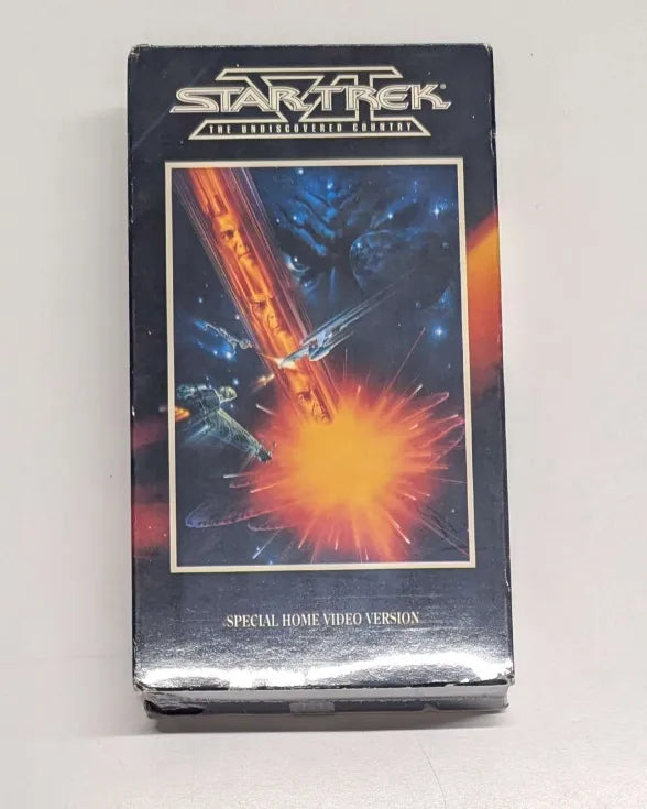 1991 Paramount Star Trek VI - The Undiscovered Country VHS