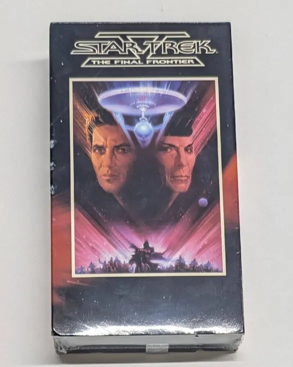 1991 Paramount Star Trek V - The Final Frontier VHS