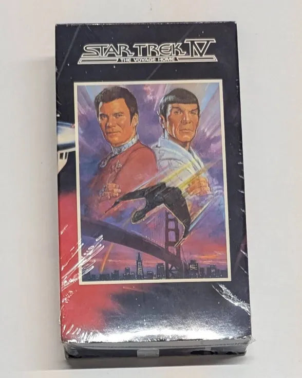 1991 Paramount Star Trek IV - The Voyage Home VHS