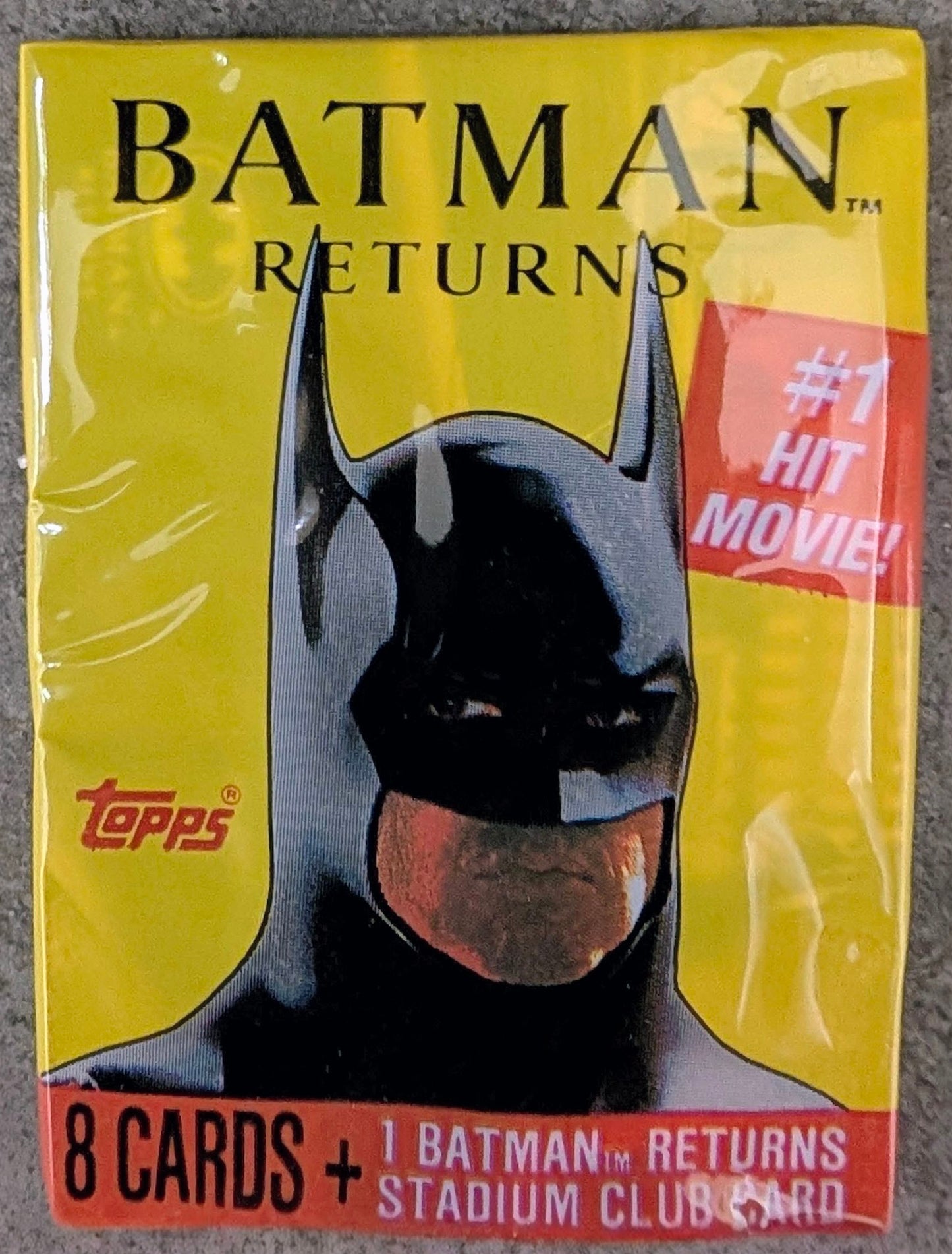 Topps 1991 Batman Returns Trading Card Pack