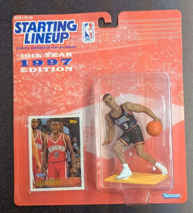 Starting Lineup 1997 Edition Allen Iverson Toy Figure