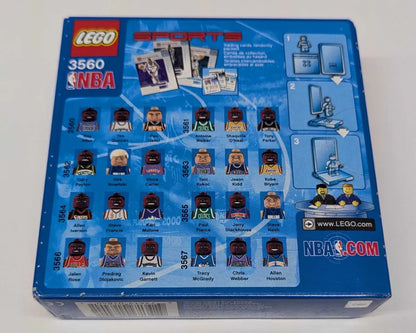 2003 Lego NBA Collectors Minifigure Set 3560: Ray Allen, Tim Duncan, Pau Gasol