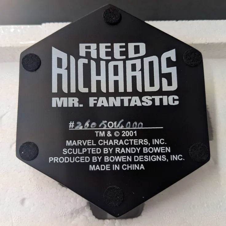 Bowen Designs 14" Painted Statue - Marvel Fantastic Four Reed Richards: #2605/6000 (Used)