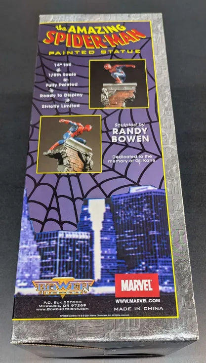 Bowen Designs 14" Painted Statue - Marvel Spider-Man: Artist's Proof (Used)