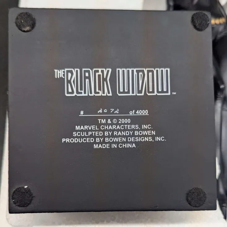 Bowen Designs 14 1/2" Painted Statue - Marvel Black Widow: #2072 of 4000 (Used)