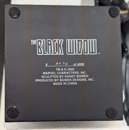 Bowen Designs 14 1/2" Painted Statue - Marvel Black Widow: #2072 of 4000 (Used)