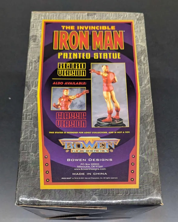 Bowen Designs Painted Statue - Marvel Iron Man Retro Version: Artist's Proof (Used)