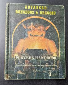 TSR Advanced Dungeons & Dragons Players Handbook (2nd Printing)