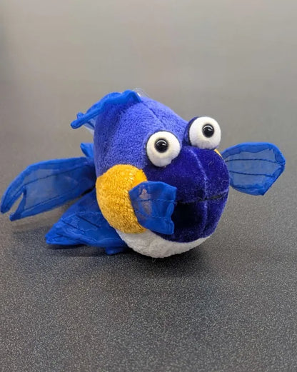 Ganz Webkinz HS512 Purple Goldfish Stuffed Animal - Code Unused & Sealed