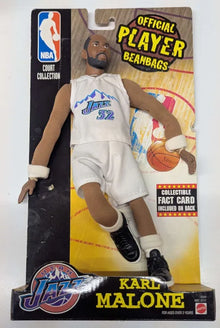 Mattel NBA Official Player Beanbags Karl Malone