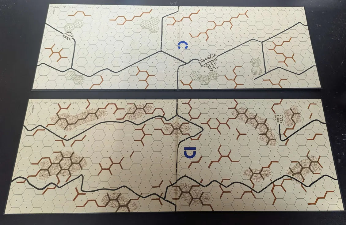 1977 Avalon Hill The Arab-Israeli Wars Board Game (Used)