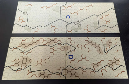 1977 Avalon Hill The Arab-Israeli Wars Board Game (Used)