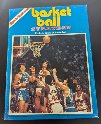 1974 Avalon Hill Basketball Strategy Board Game (Used)