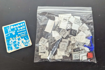 1974 Avalon Hill Basketball Strategy Board Game (Used)