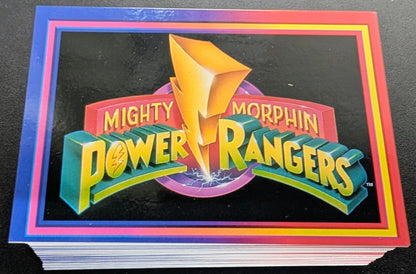 1994 Collect-a-Card Power Rangers Series 1 Complete 72 Card Set
