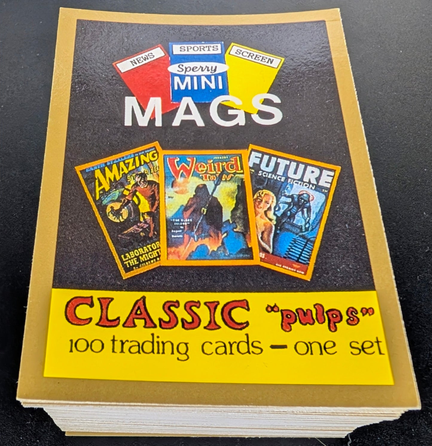 1992 Sperry Mini Mags Classic Pulps 100 Trading Cards Set