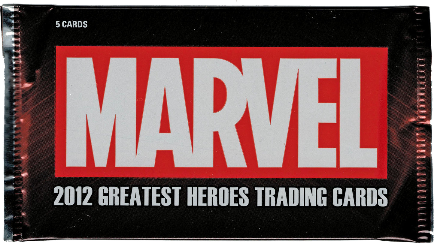 Rittenhouse 2012 Marvel Greatest Heroes Card Pack