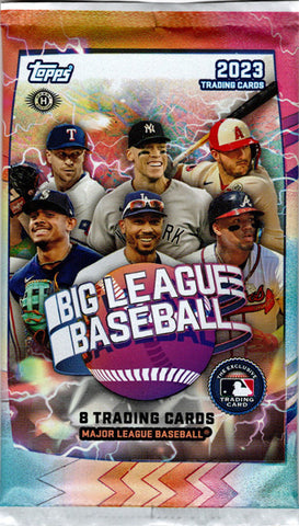 2023 Topps Big League Baseball Factory Sealed Hobby Card Pack