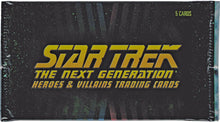 Rittenhouse 2013 Star Trek TNG Heroes & Villains Trading Card Pack