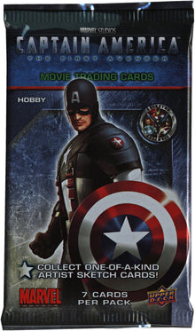Upper Deck 2011 Marvel Captain America First Avenger Card Pack