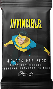 2025 Keepsake Invincible Season 1 Premiere Edition Hobby Pack