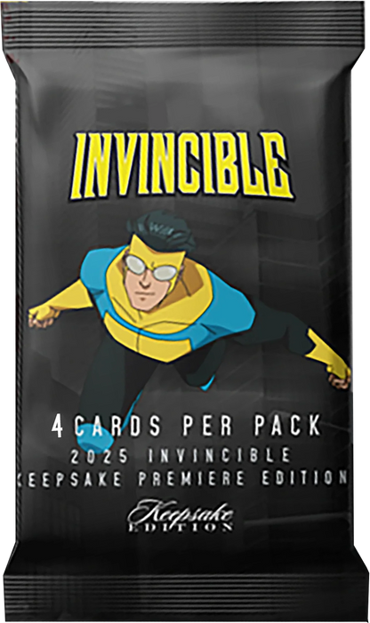2025 Keepsake Invincible Season 1 Premiere Edition Hobby Pack