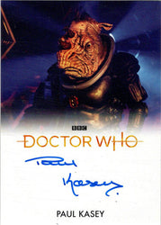 2022 Doctor Who Series 11 & 12 Paul Kasey Full Bleed Autograph Card