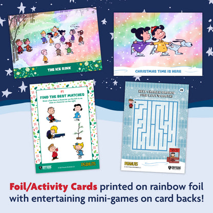 2025 Cryptozoic Peanuts Playpaks Series 2: Charlie Brown Christmas Gravity Feed Box