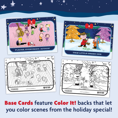 2025 Cryptozoic Peanuts Playpaks Series 2: Charlie Brown Christmas Gravity Feed Box