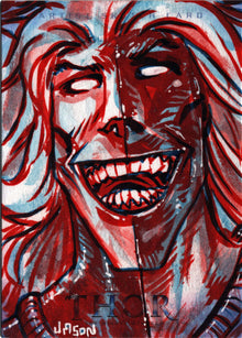Thor Movie Sketch Card by Jason Keith Phillips