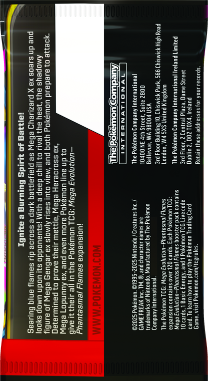 Pokemon Mega Evolution ME02: Phantasmal Flames Booster Bundle