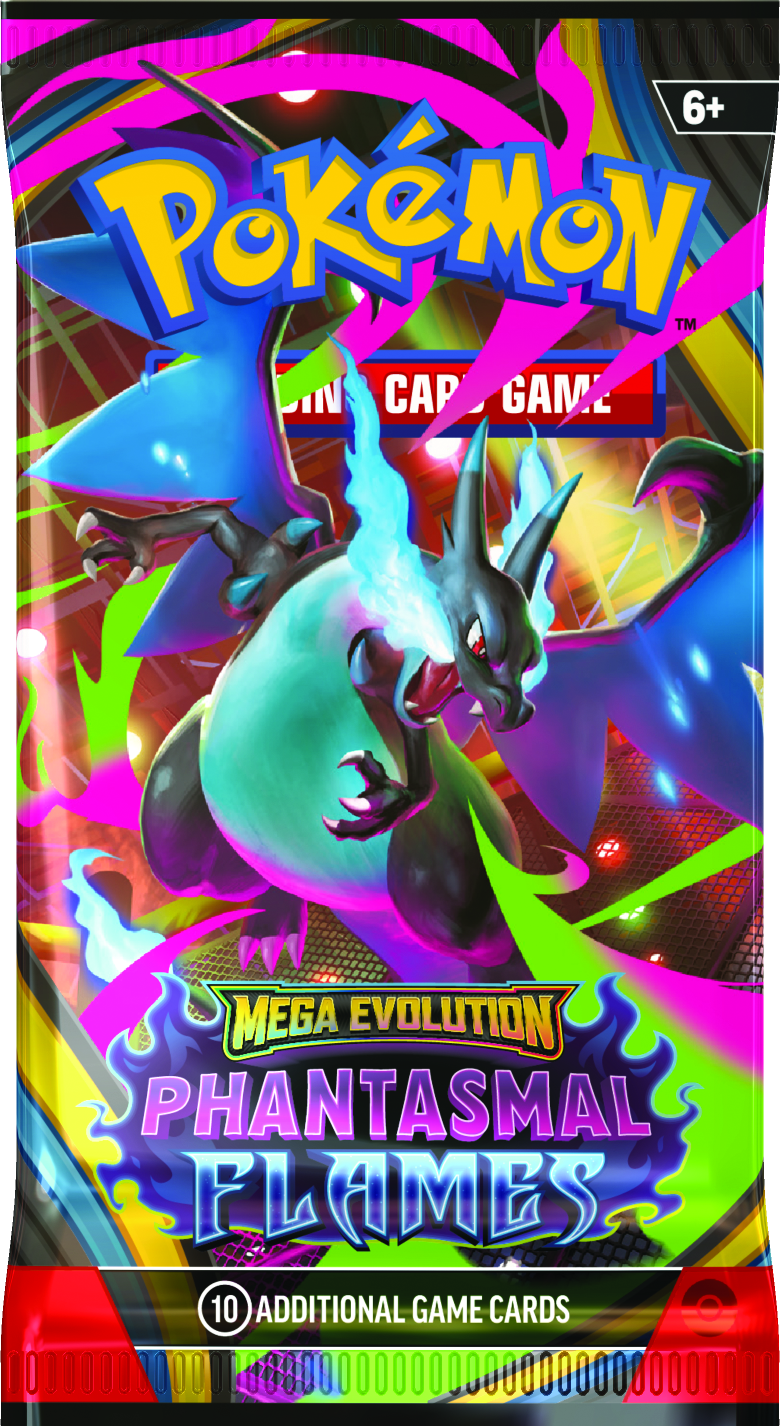 Pokemon Mega Evolution ME02: Phantasmal Flames Booster Bundle